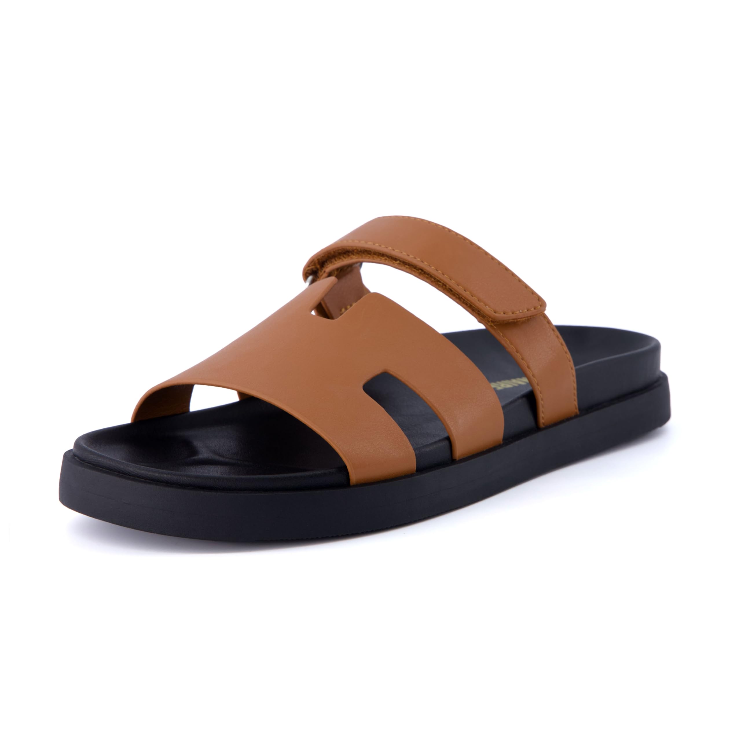 CUSHIONAIRE Women's Lotto footbed sandal with +Comfort, Wide Widths Available
