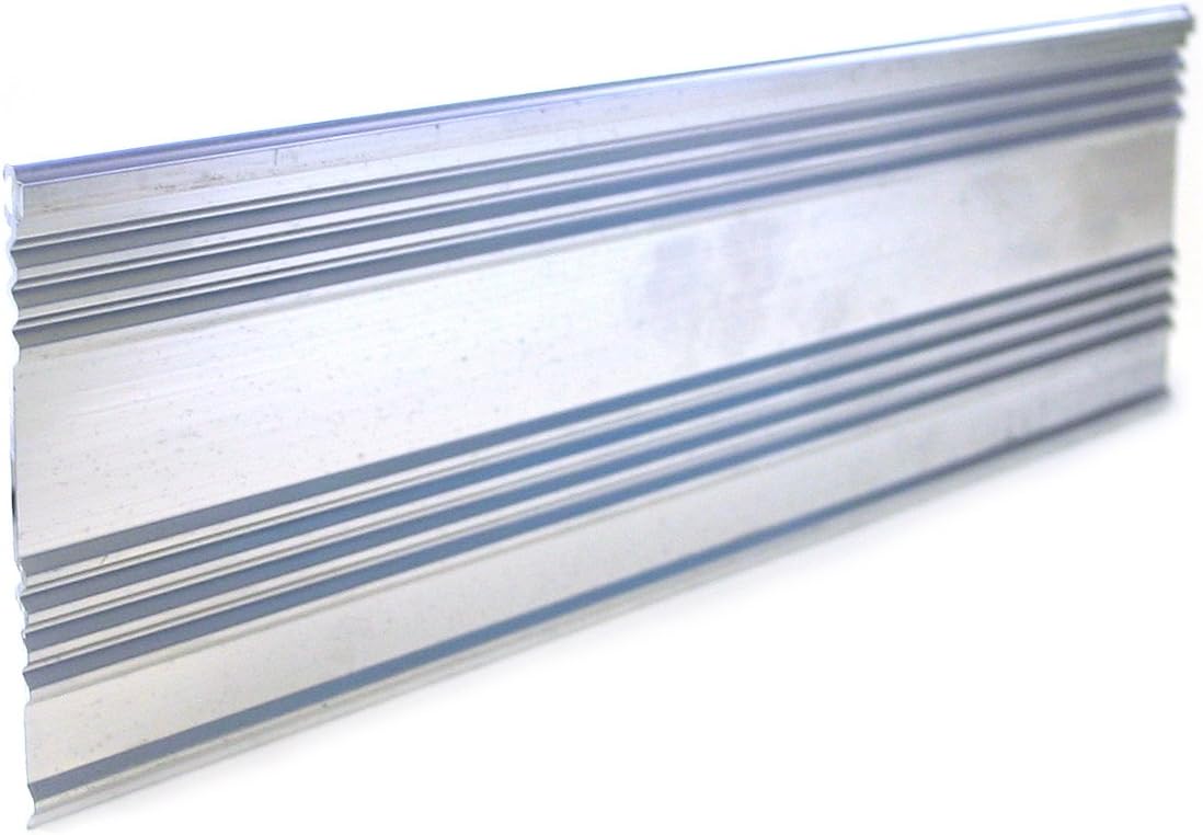 12070-B021 Profile Mill Finish with Stakes Garden/Landscape Border Edging, 4 by 7.5-Inch, 21-Pack