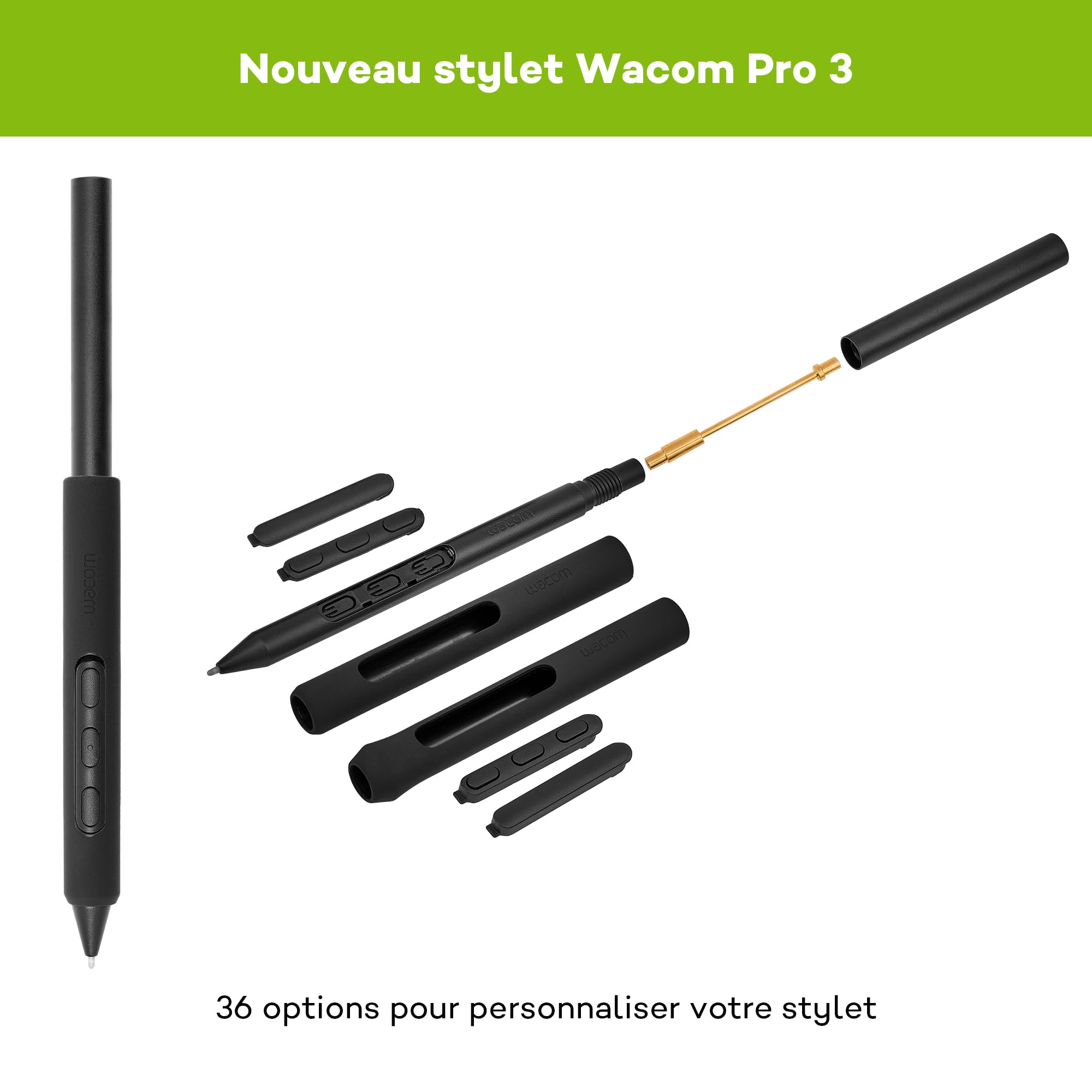 Wacom Cintiq Pro 22 Tablette Graphique sans Socle (résolution 4K, écran 21,5", 120 Hz, Prise en Charge HDR Gamma, Pantone Validated, 95% de l’Adobe RGB, Stylet Wacom Pro Pen 3, Saisie Multi-Touch)