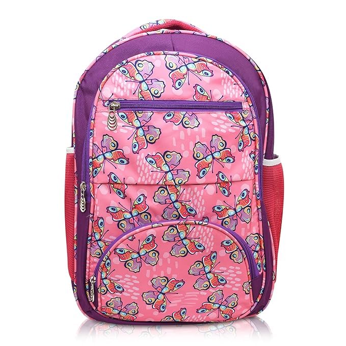 Image of Stylbase Kid School Backpack Bag for Girls and Boys | Ideal School Picnic Travel & Travelling Bag |17 Inches 4 Compartments, Water-Resistant Multipurpose for Kids