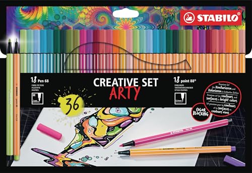 STABILO - Fineliner & Premium-Filzstifte - point 88 & Pen 68