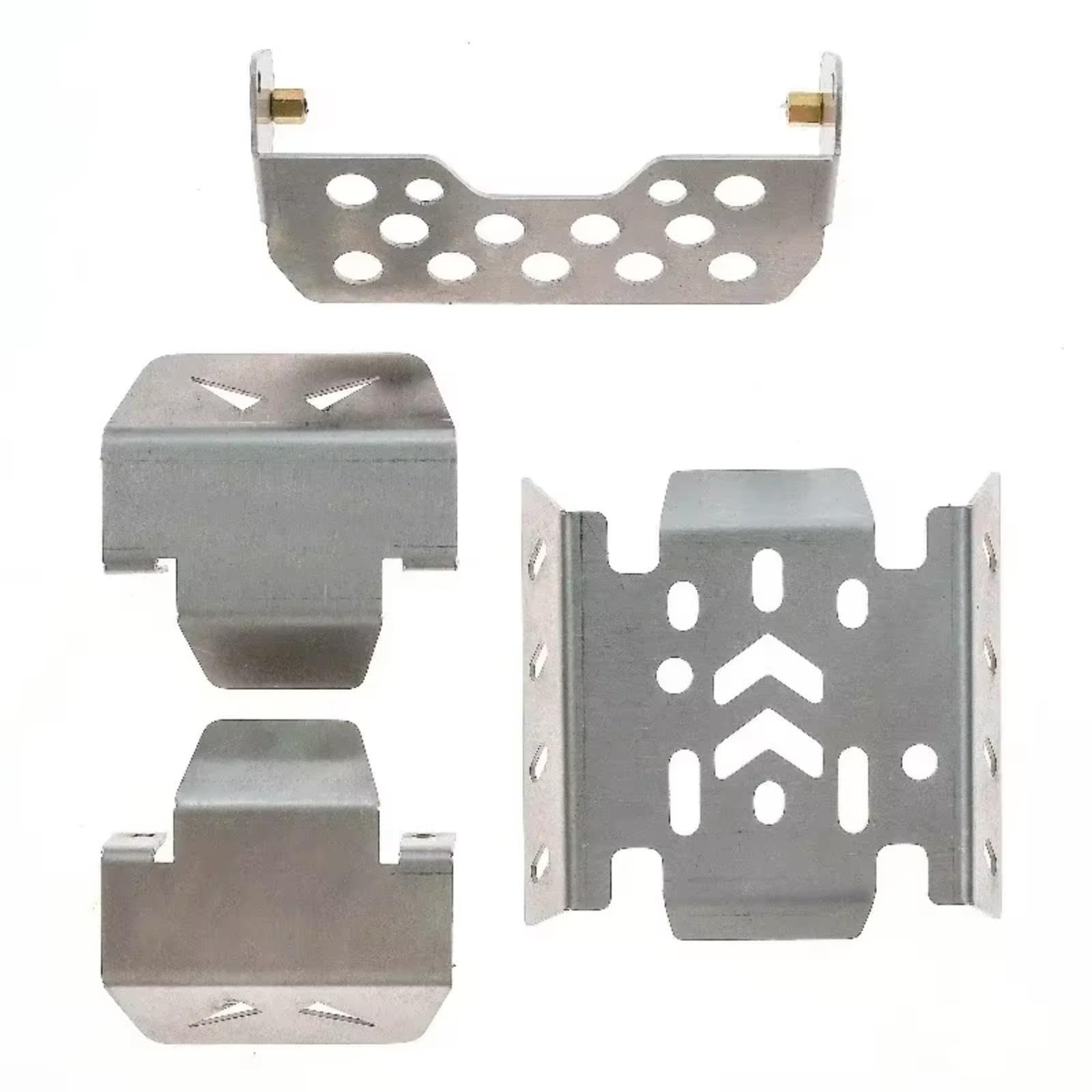 para Yikong YK4083 V3 1/8 RC Metal para Placa De Chasis