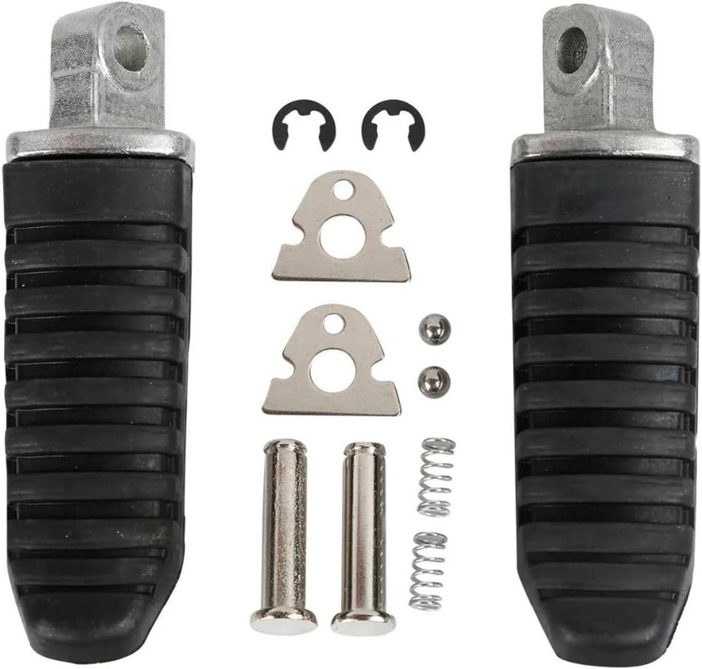 Motorcycle Rear Foot Pegs Footrest Compatible With Suzuki GSF1250 Bandit 1250 / GSX1250 2008-2011 GSX1300R 2008-2012 GSX650 GSX140