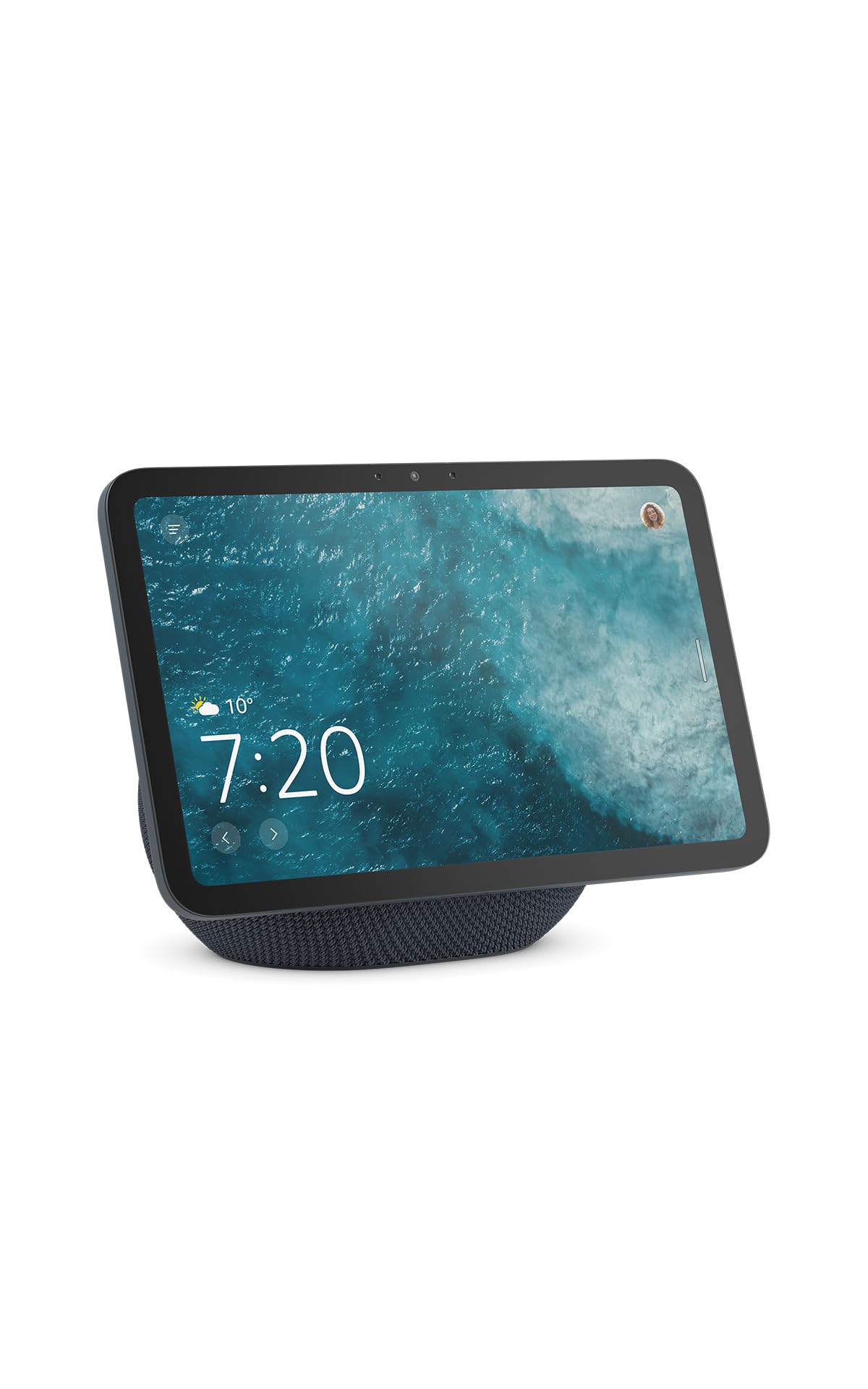 Amazon Echo Show 8 (última generación), pantalla HD con colores brillantes de 8,7" con sonido espacial y Alexa, versión internacional, grafito