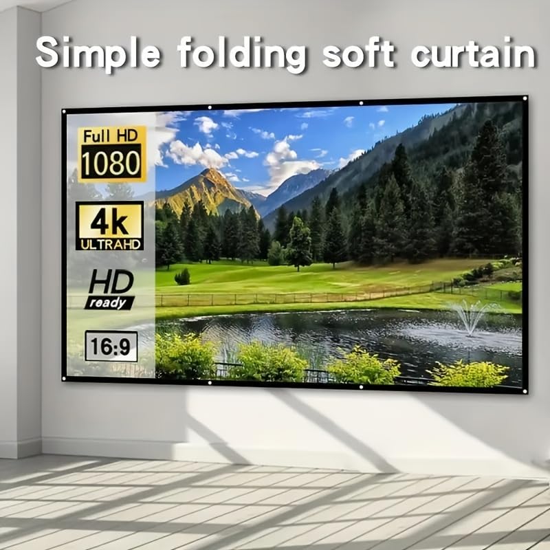 Pantalla portátil de proyector 30 pulgadas miniatura 3