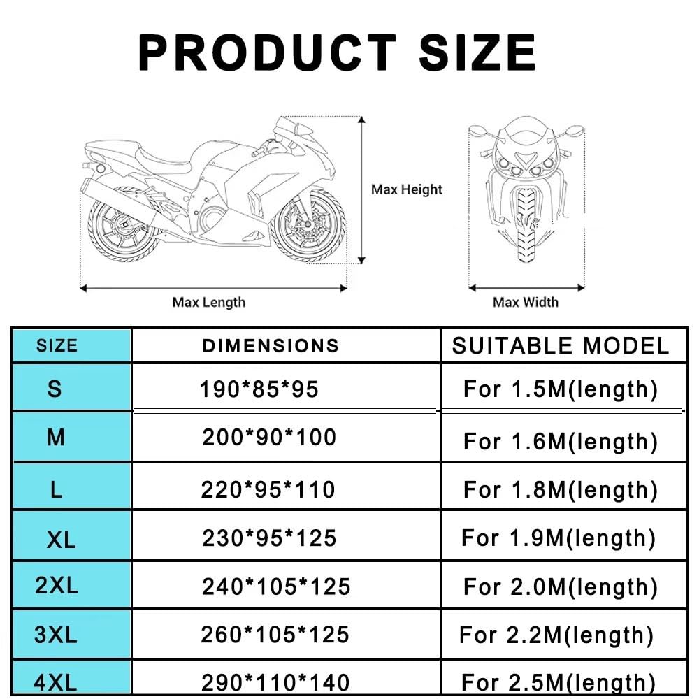 Funda Impermeable Motocicleta Funda De Motocicleta Protección UV Impermeable Motocicleta para S1000R S1000 R S1000 2017-2021