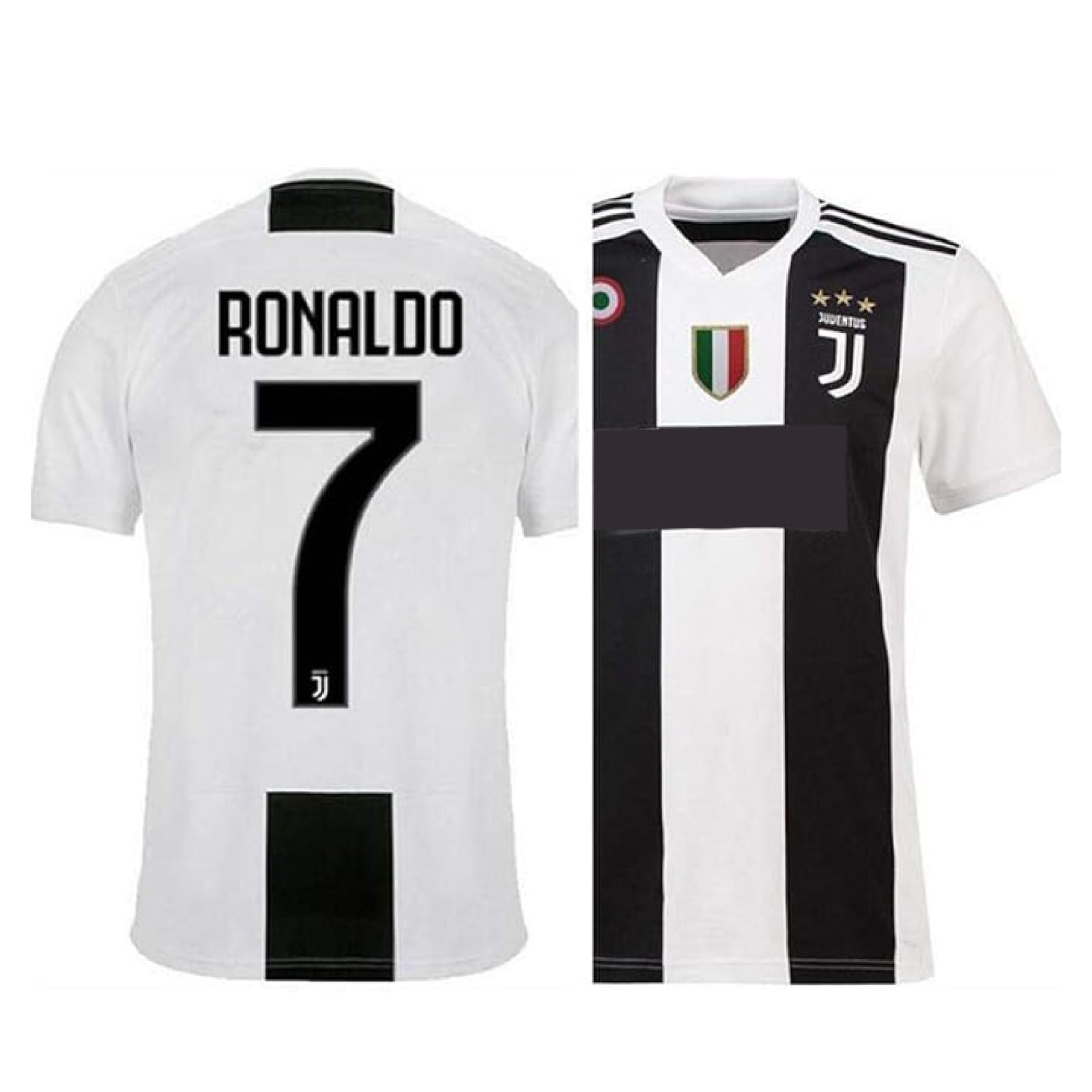 woopmeRonaldo Jersey Juvent s Club Football Jersey Home Half Sleeve Sports Jersey