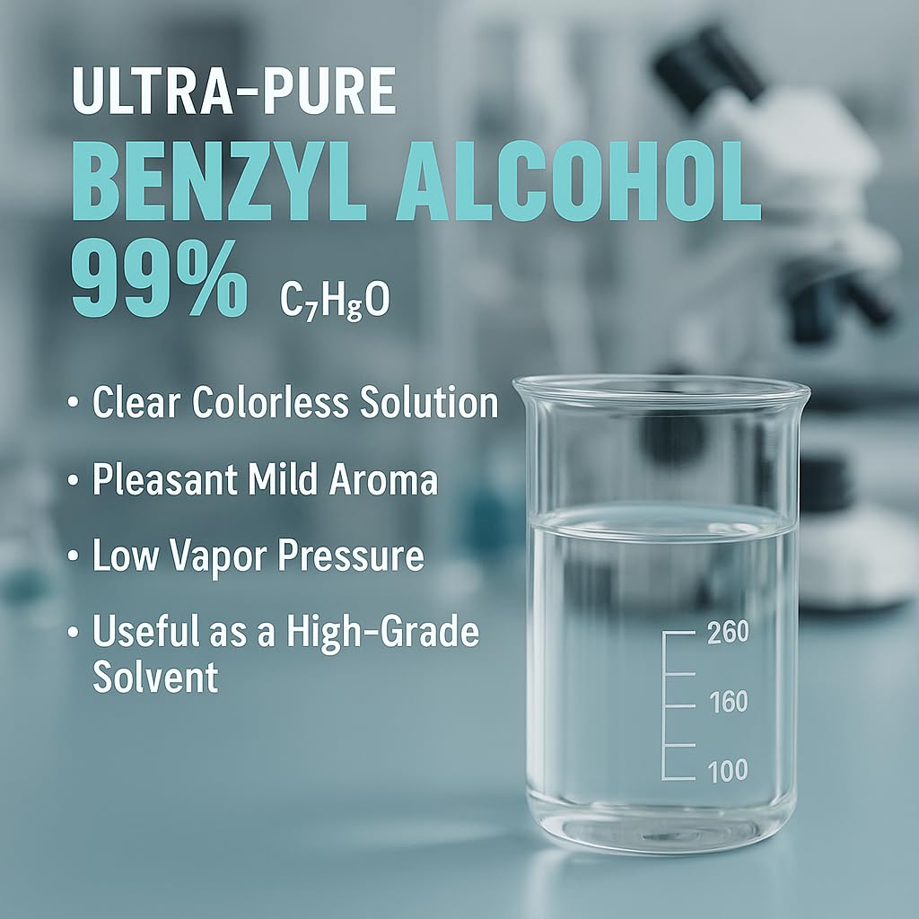 GiDeli Benzylalkohol 99,9% 20 L Harzlöser, Pinselreiniger, Lackentferner