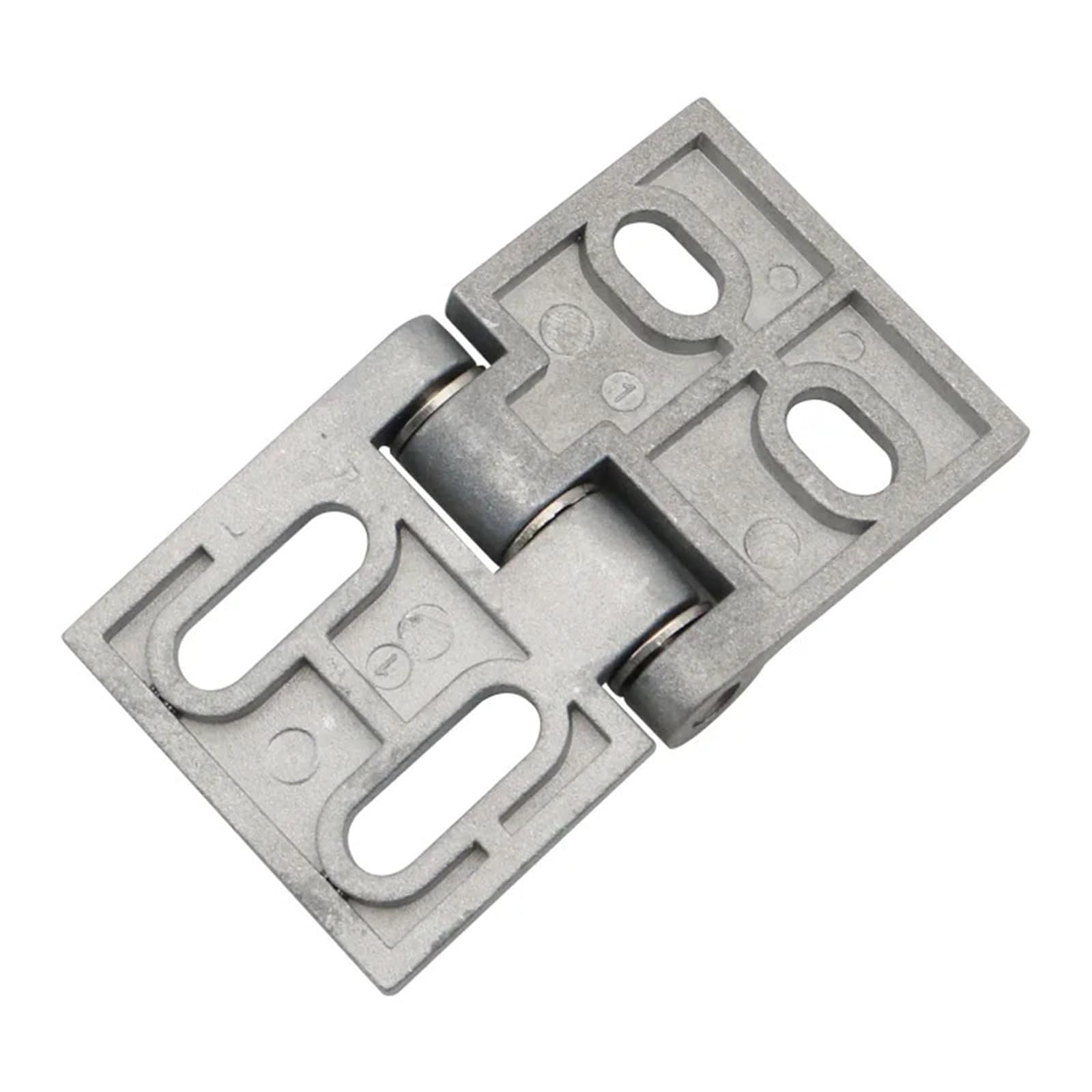 Rmwkrmogrf One Color Zinc Alloy Flush-Mount Hinges Heavy-Duty Equipment Cabinets Thickened Hardware Hinge Accessories 1Pcs