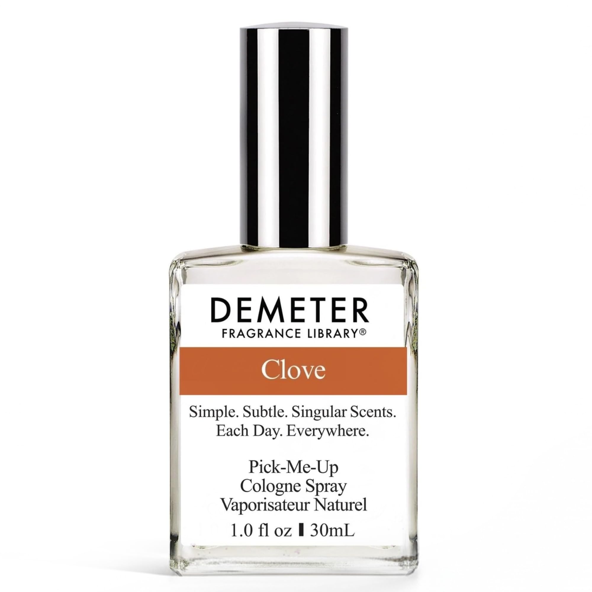 DEMETER Natural Perfume Spray Cologne for Women and Men, Clove, 1 oz