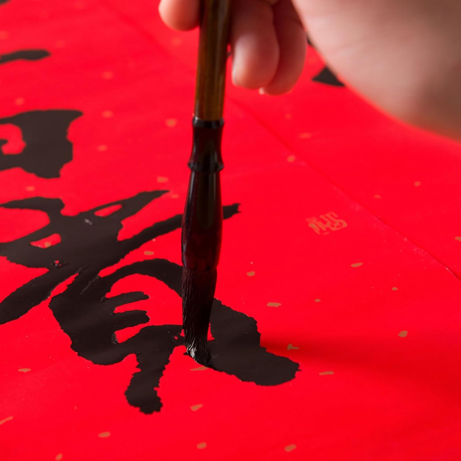 PATIKIL Xuan ペーパーロール、65.6フィート x 13.8インチ 中国書道練習用紙 Chunlian Duilian