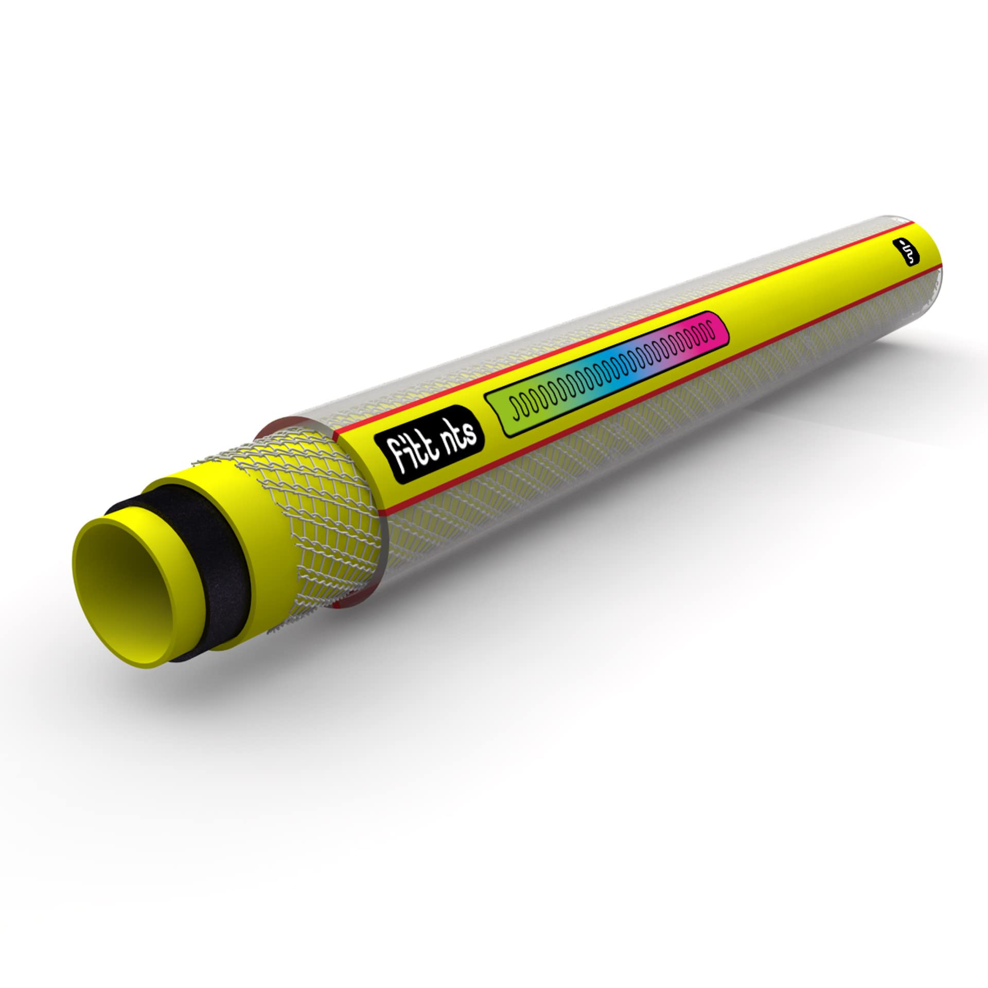 FITT NTS ORANGE 3/4" (19mm) 50 m - Manguera para Riego de Jardín, Robusta y Maleable, para Uso Intensivo
