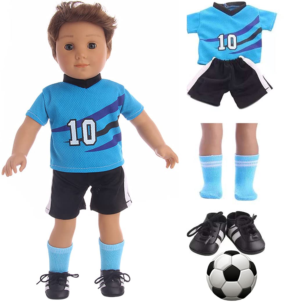 LnruegBoy Doll Accessories Casual Fashion Interactive Lovely Creative Mini Doll Sports Clothes Doll Clothing Set Sweatshirt Shorts Socks Shoes