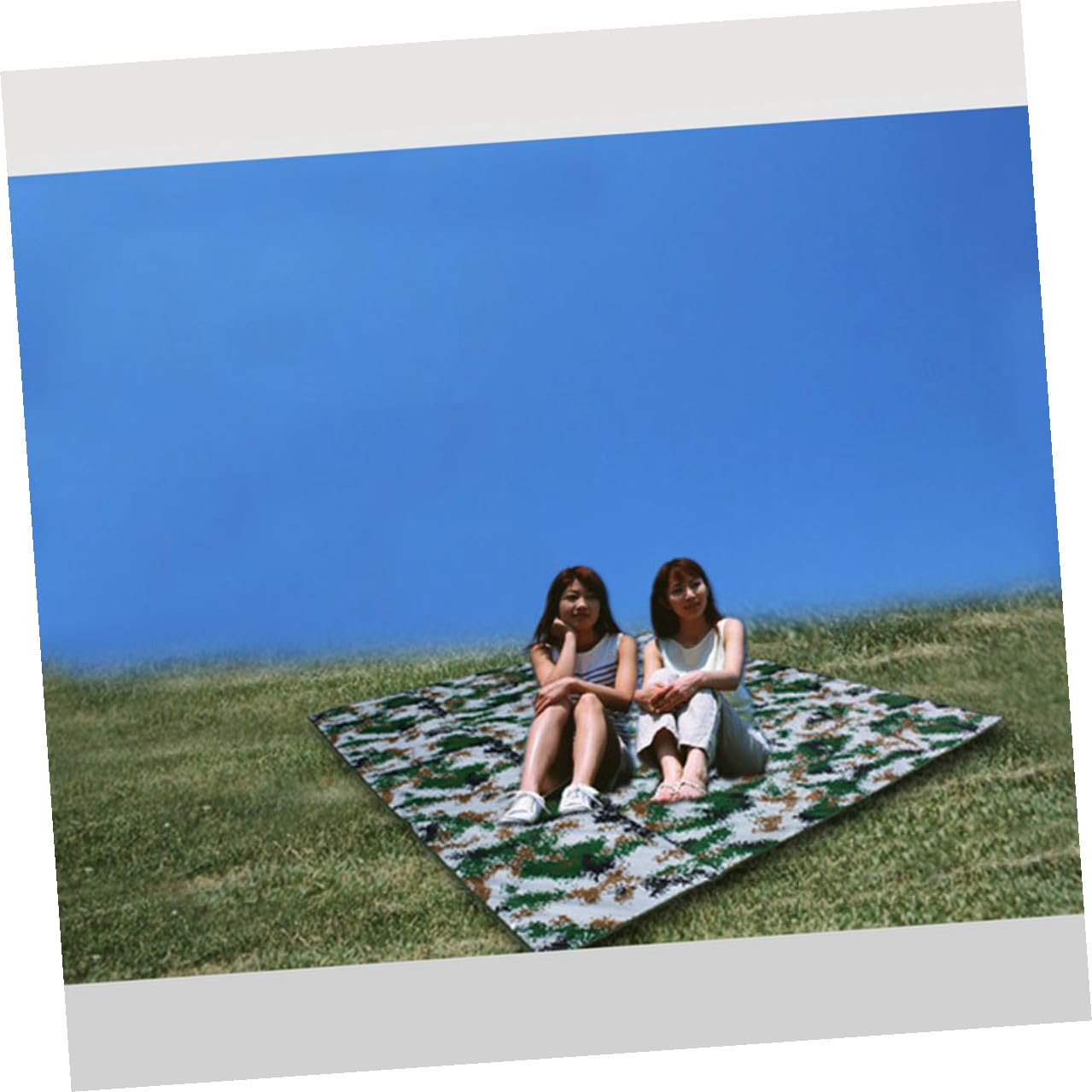 Tappeto da Picnic Mimetico 1 Pezzo in Eva Alluminizzato 200x200 | Leggero, per Attività All'aperto e Picnic, Formato Pratico per Spiaggia e Campeggio
