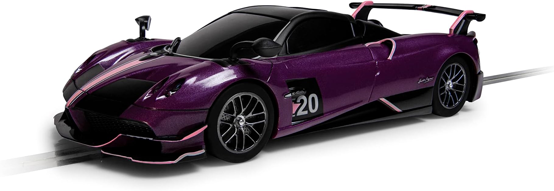 ScalextricPagani Huayra Roadster BC Drago Viola Edition 1:32 Slot Race Car C4248