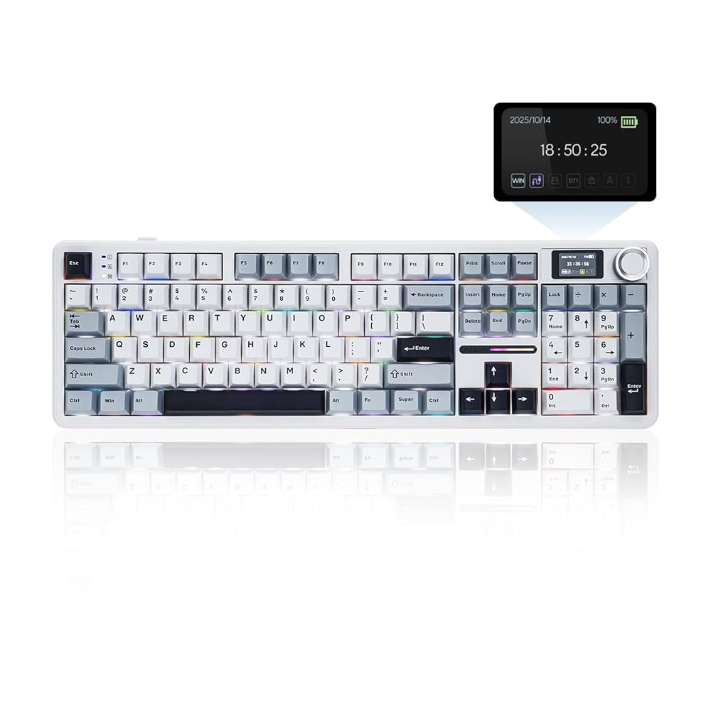 Amazon.com: EPOMAKER X Aula F108 PRO Wireless Gaming