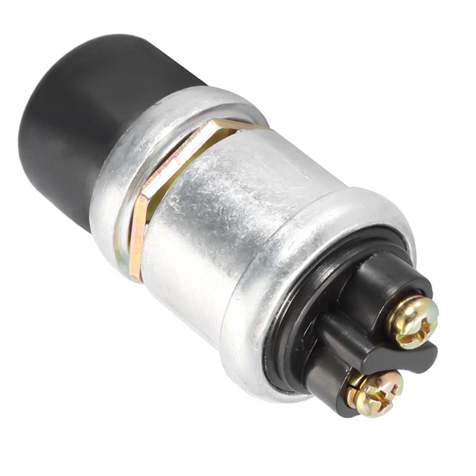 Ytian 12 Stks 12mm Momentary Drukknop Schakelaar ON-OFF Waterdicht voor Auto Boot