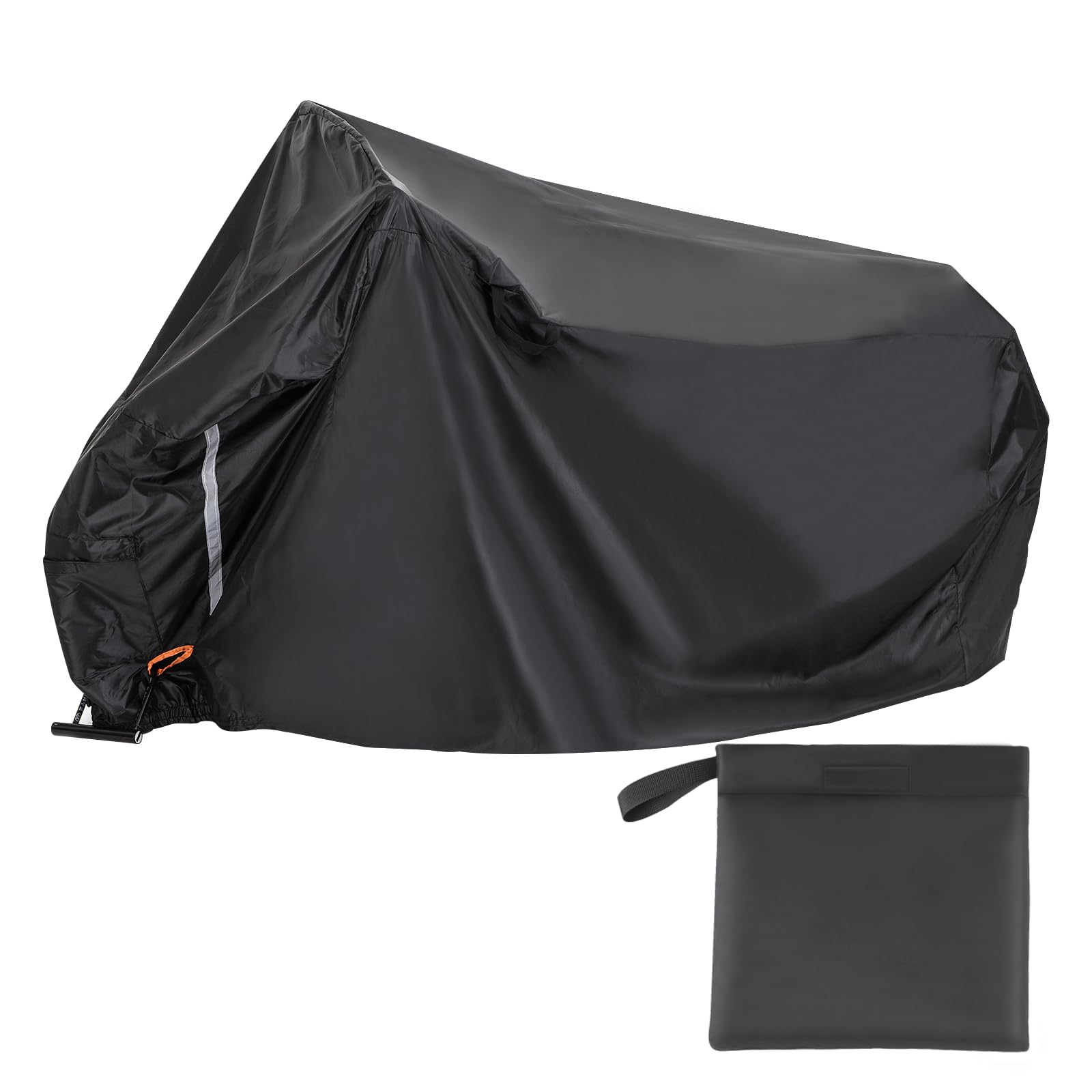 Besudo Bike Cover Waterproof Outdoor 1-2 Bikes - 82.68 x 47.24 x 31.50 inches - Outdoor Waterproof Bike eBike electric bike Covers - Bike Rain Cover