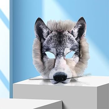 Amazon.co.jp: オオカミ マスク 仮面 お面 狼狼 ウルフ