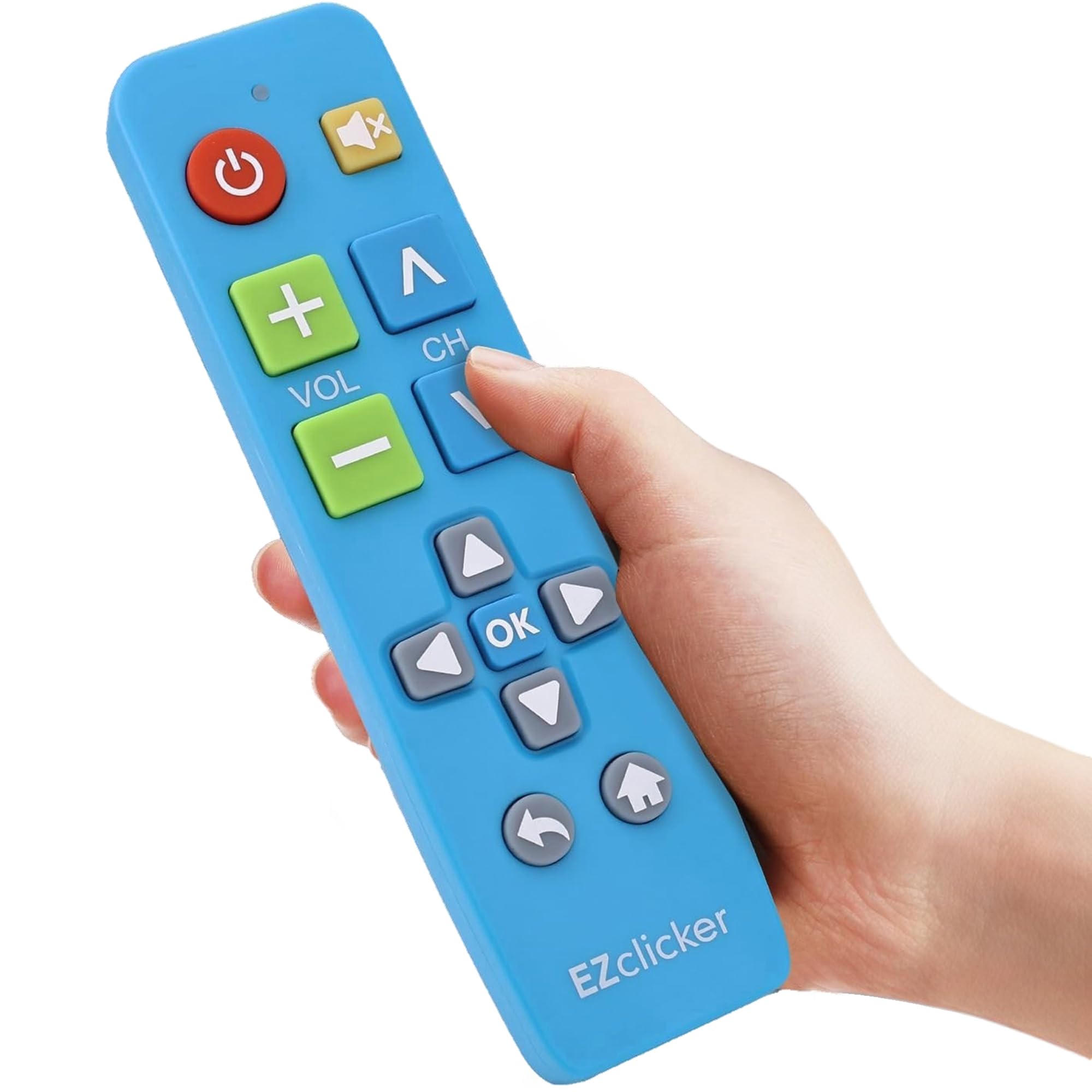 9 Big Button, User-Friendly Remote TV Controls (for Seniors and Clumsy Thumbs) 9 EZClicker Plus Big Button Remote