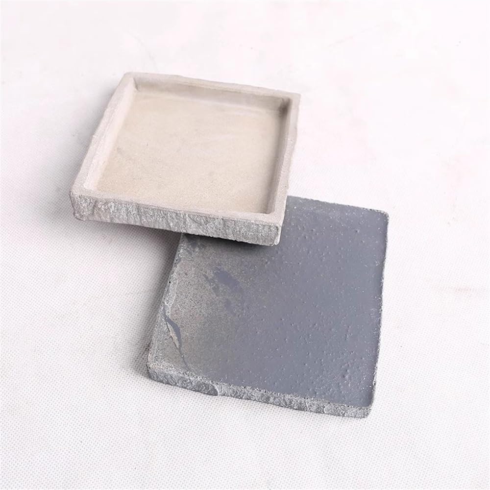 Versatile Sottovaso quadrato for piante artigianali in pietra imitazione(M)