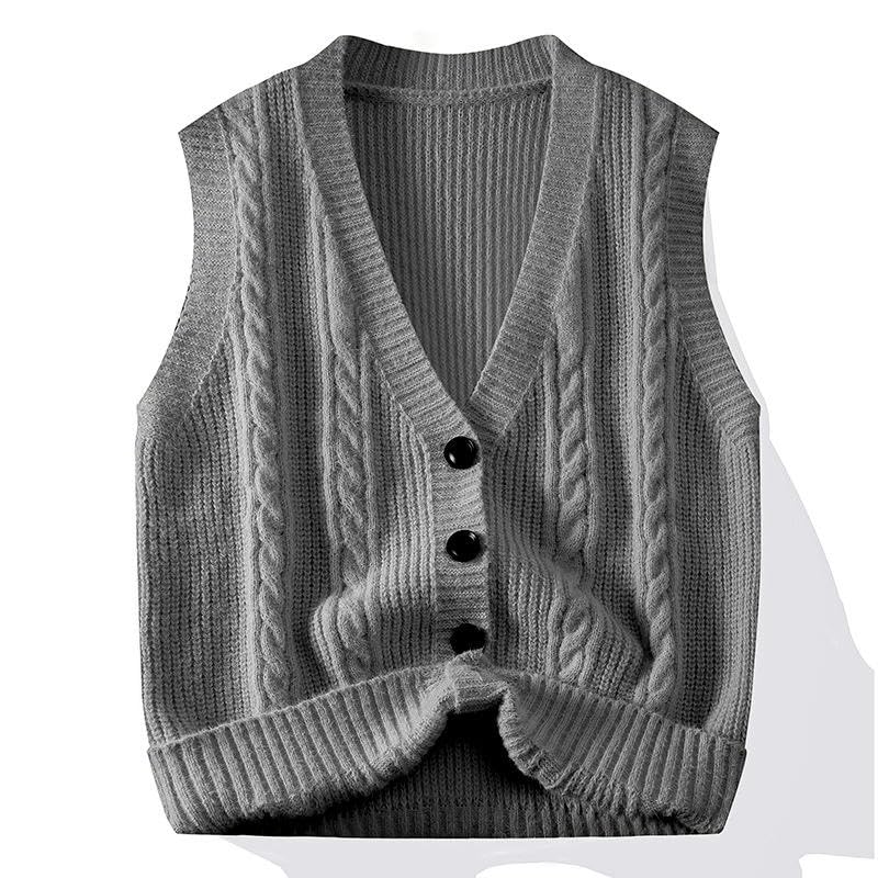 Chaleco de punto para hombre que soluciona el frío sin perder estilo 2