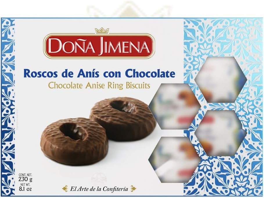 Roscos de anís con chocolate Doña Jimena por 4,27€ en compra recurrente (ahorra el 50% en 1 al comprar 2)