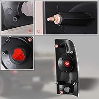 Vista 8 de Nixon Offroad Conjunto de luces traseras para Ford F150/F250 1997-2003, 1997-2003 Ford F-350 luces traseras, lámparas traseras para F250-F350