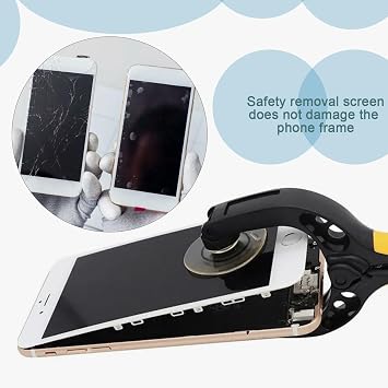 2 Pieces LCD Screen Opening Tool with Strong Suction Cup Pliers, Professional Screen Separator Repair Tool for Smartphone, Tablet & Laptop, Easy Screen Removal Kit