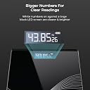 RiDiGo Smart Digital Body Weight Scale With Precision Sensors, LCD Display, Auto Calibration And Elegant Glass Design Ideal For Home Gym Or Personal Use gallery image