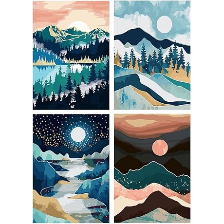 LWZAYS Paint by Numbers Kits: Unleash Your Inner Artist