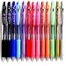 Zebra Sarasa Clip Gel Ink Ballpointpen, Broad Point, 1.0mm, 13 colors set (Japan Import)