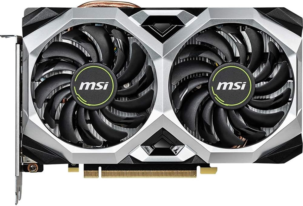 MSI Gaming GeForce RTX 2060 6GB GDRR6 192-bit HDMI/DP Ray Tracing Turing Architecture VR Ready Graphics Card thumbnail 2
