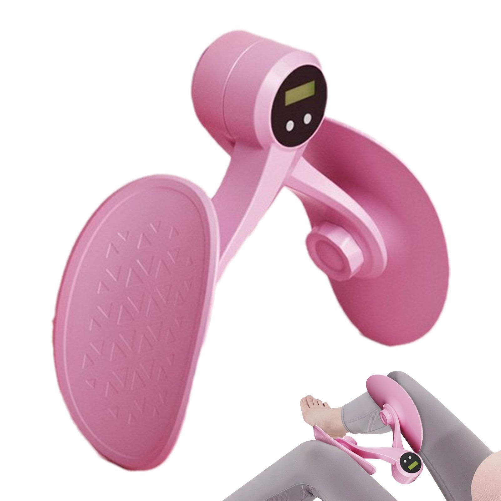 Máquina para ejercitar Muslos, Entrenador de Suelo pélvico con Contador Digital, Entrenador Moldeador de Cadera, Equipo de Entrenamiento de piernas, Entrenador de Cadera para glúteos/Brazos/piernas