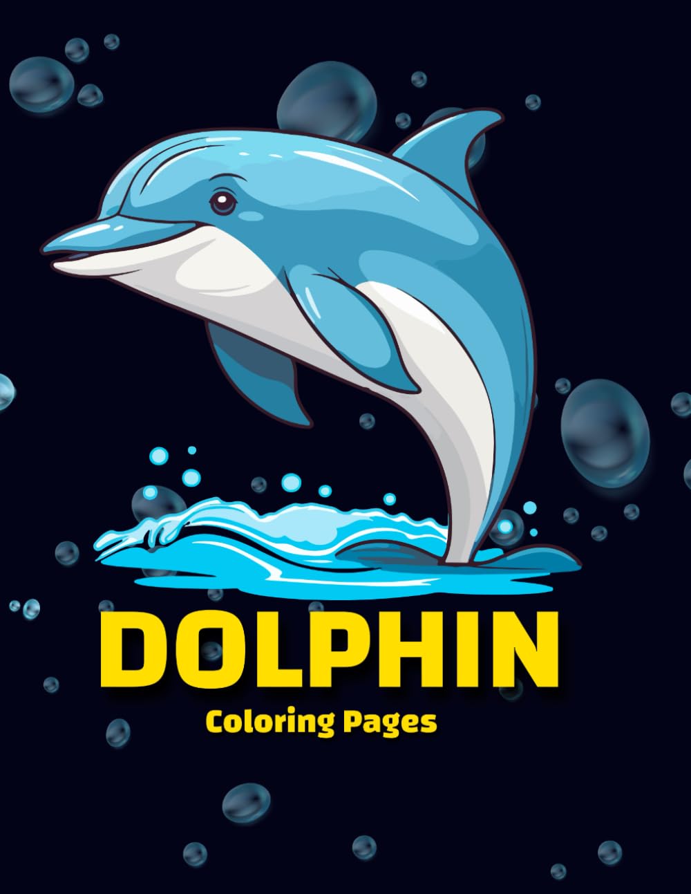 Livre de coloriage dauphin idée cadeau anniversaire originale enfant et adulte