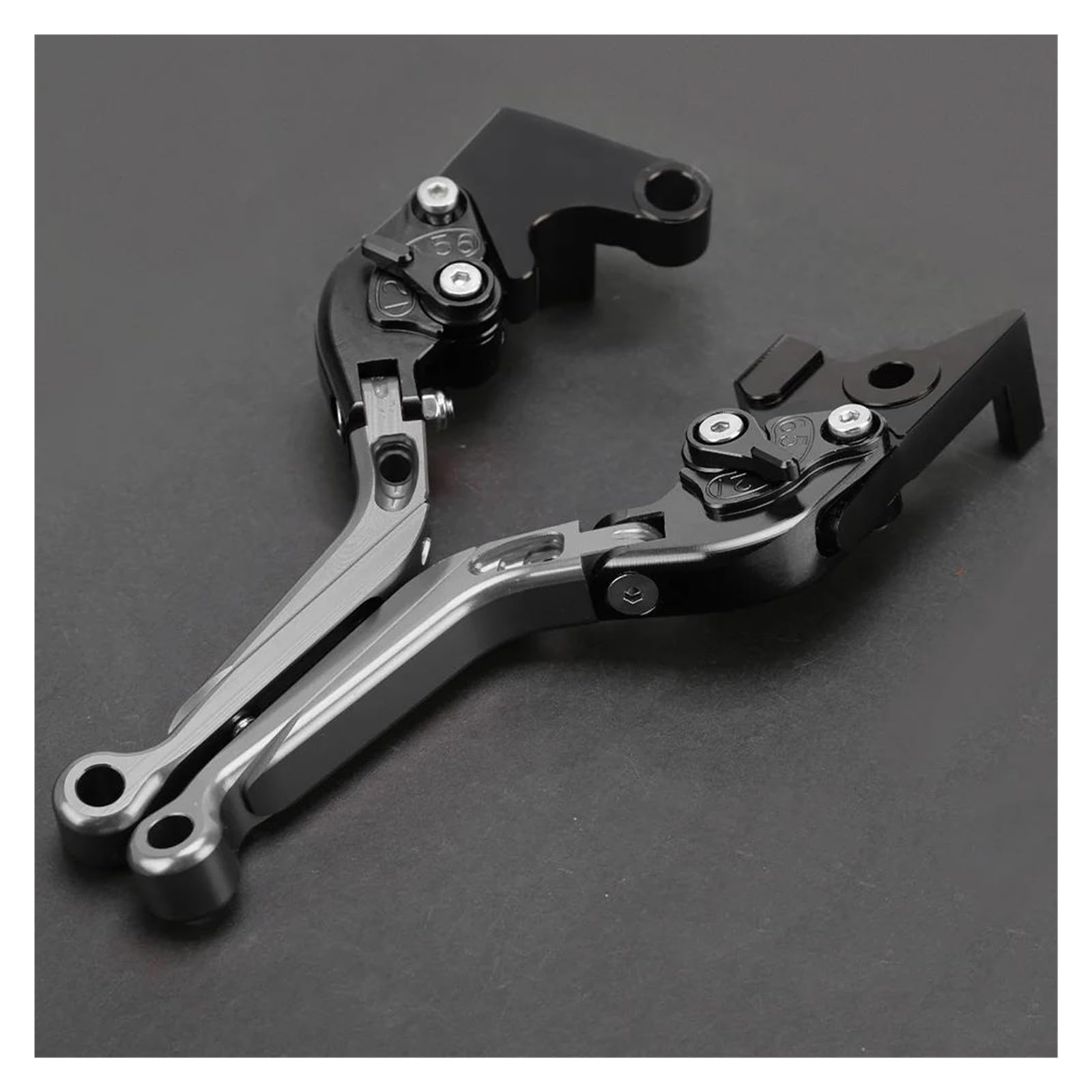 Rvevfbkbal B Handle Levers Rake Clutch Lever For Tdm 850 Tdm850 1991-2002 Foldable Adjustable(B)