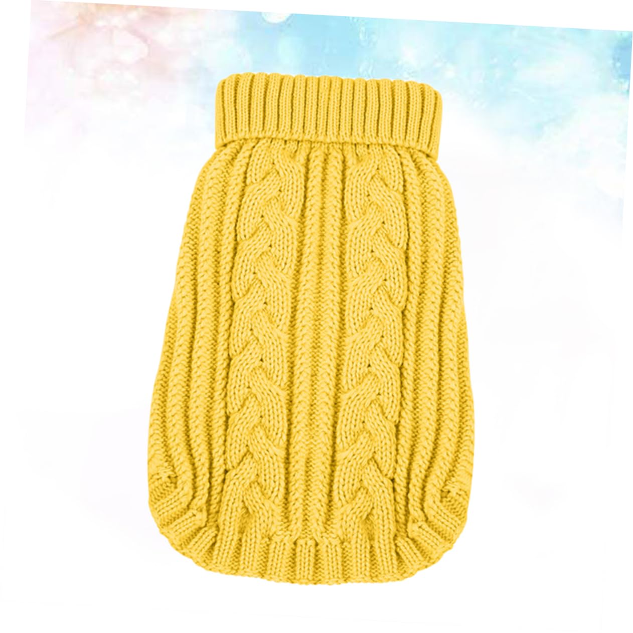 BESPORTBLE Lot De 3 Pulls Tendance pour Chien Taille XXS Jaune Tricoté Confortable Robuste Idéal pour Noël Les Anniversaires Les Jours Spéciaux Facile À Enfiler