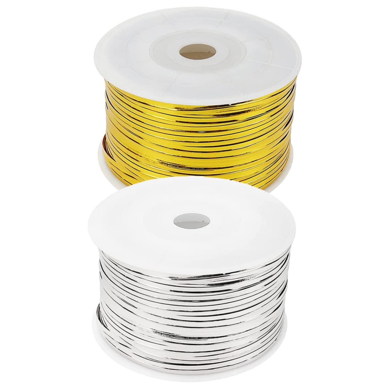 CALLARON 2Rolls Metallic Twist Ties for Treat Bags Reusable Candy Bread Bag Ties for DIY Crafts Wrapping and Baked Goods Yards Total