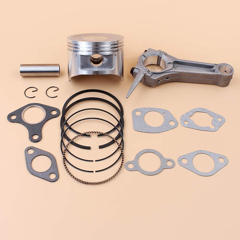 88 Millimetri Anelli Pistone Guarnizioni Biella Set per Honda GX390 188F 13HP Generatore di Benzina Rasaerba 13101-ZF6-W00