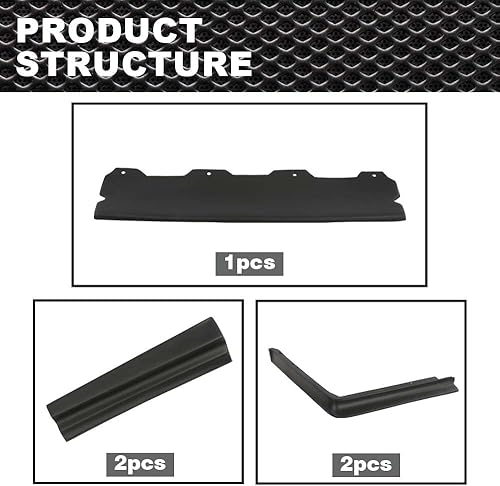 Miniatura 8 de Llenadores de parachoques compatibles con Cadillac Deville 1980-1992/Apto para Cadillac Fleetwood 1980-1992/Compatible con Cadillac Brougham