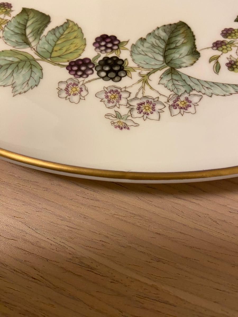 ロイヤルウースターホールケーキプレートサーバー付き