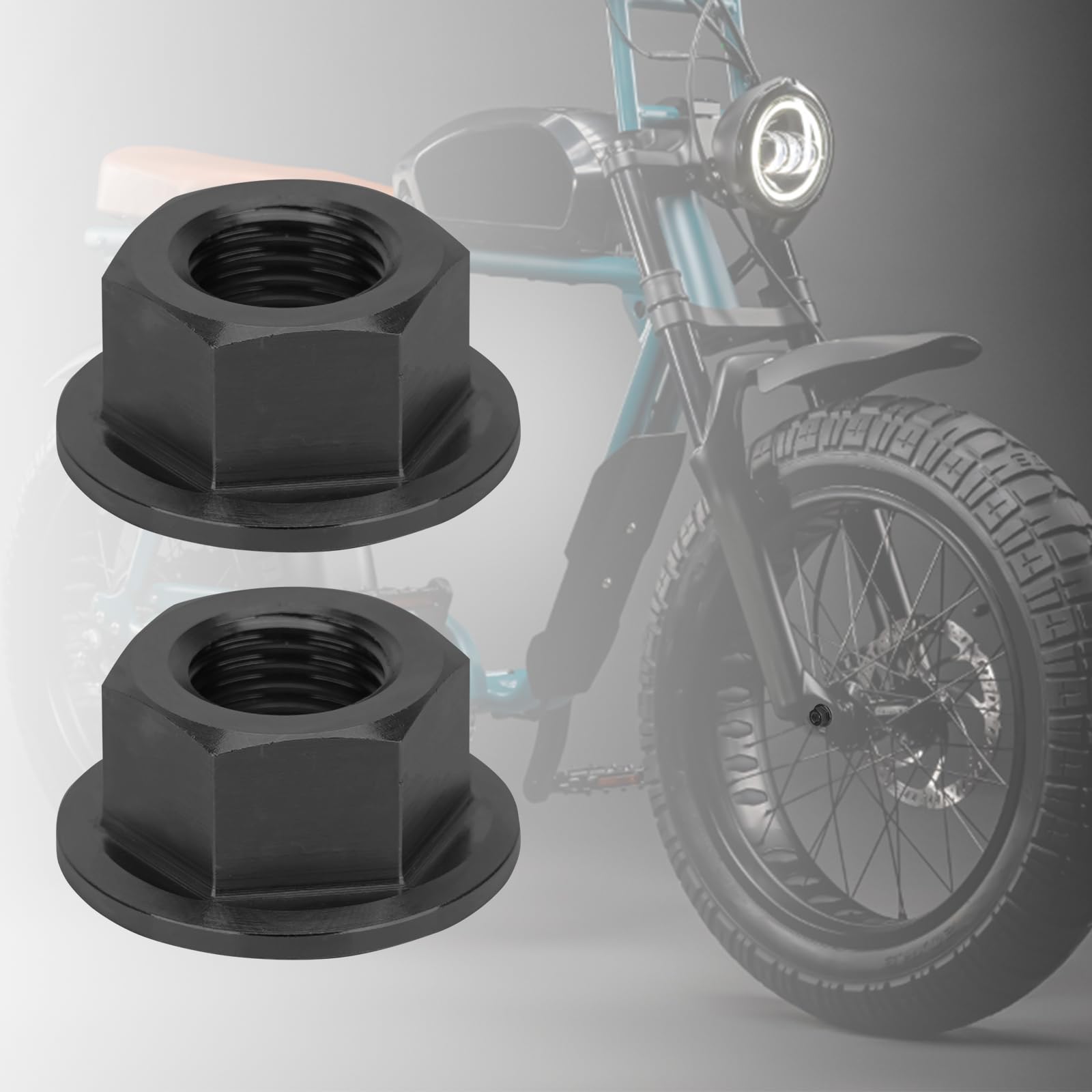 Amazon.com: YIBEICO 2PCS Titanium Front Axle Nuts for Super 73 Z1
