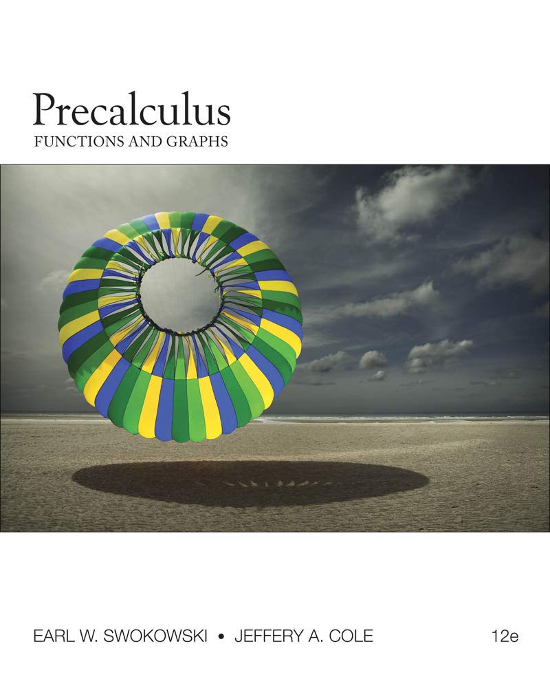 Precalculus: Functions and Graphs