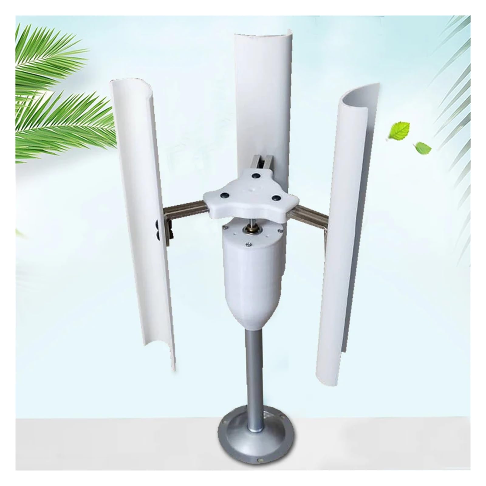 Aerogenerador, Nerador De Turbina Eólica Vertical De 12 V, Cargador De 3 Cuchillas, Modo De Enseñanza De Potencia De Molino De Viento