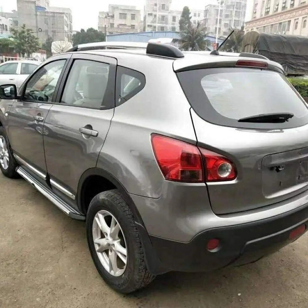 Kosz bagażowy dachowy Pasuje Do Nissan Qashqai J10 2007-2013 Bagażnik Dachowy Samochodu Szyny Bar Bagażowe Relingi Boczne Górne Stojaki Szyna Belka dachowa