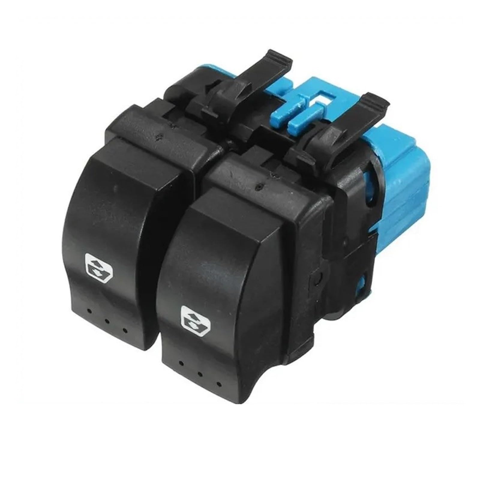 MAMEFVBB Window Regulator Slider Clips for Megane II 2 for Scenic II for Grand for Scenic II 2002-2014 10 Pins Black Electric Window Switch Lifter Switches 8200107772