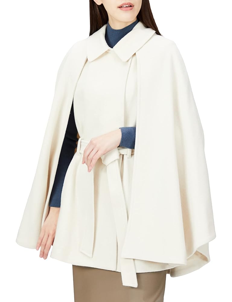 Amazon | [リリーブラウン] RESCWOOL 2WAYケープコート