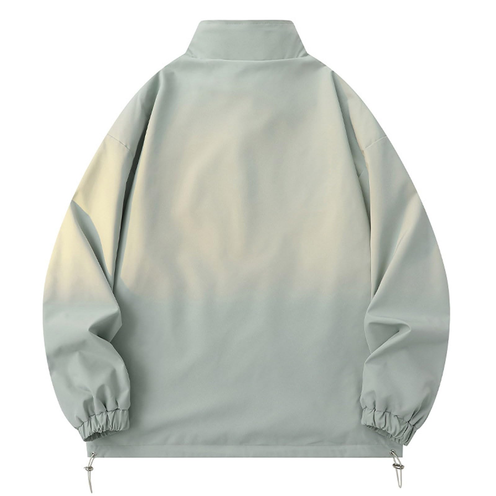 Generico Giubbotto Mezza Stagione Uomo,Giacche Casual da Uomo Leggere E Reversibili per La Primavera E L'Autunno Versatili E alla Moda da Indossare Tutti I Giorni con Elegante Design con Cerniera
