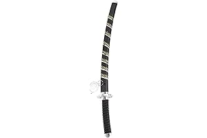 Toy Samurai Sword for Kids, Lightweight and Durable Plastic, Perfect for Halloween Costumes and Playtime