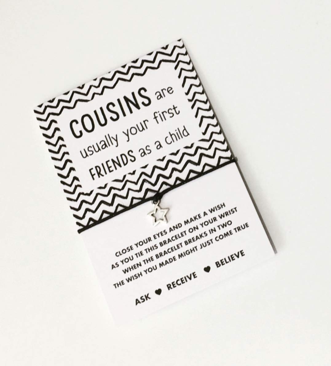 Mermaid Mary'sCousins gift | Gift for cousin | Cousins wish bracelet